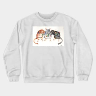 Christmas Gerbils Crewneck Sweatshirt